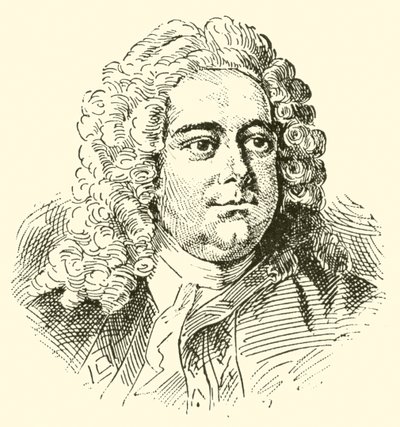 George Frideric Handel (Georg Friedrich Handel), 1685-1759 door American School